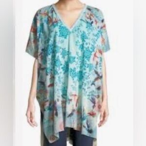 Johnny Was Hummingbird Boho Style Poncho